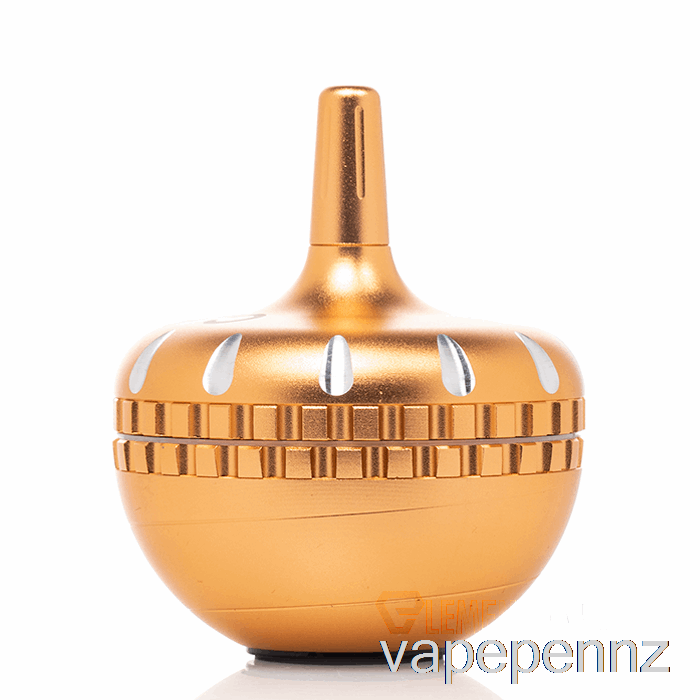 Cheech Glass 4 Part Spinner Grinder Gold VAPE NZ